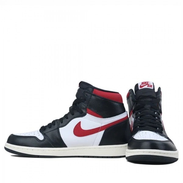 Nike Air Jordan 1 Retro High "Black Gym Red" Damen/Herren AJ1 Sneakers 555088-061