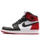 Nike Air Jordan 1 Retro High "Black Toe" 2016 Damen/Herren AJ1 Sneakers 575441-125