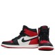 Nike Air Jordan 1 Retro High "Bred Toe" Damen/Herren AJ1 Sneakers 555088-610