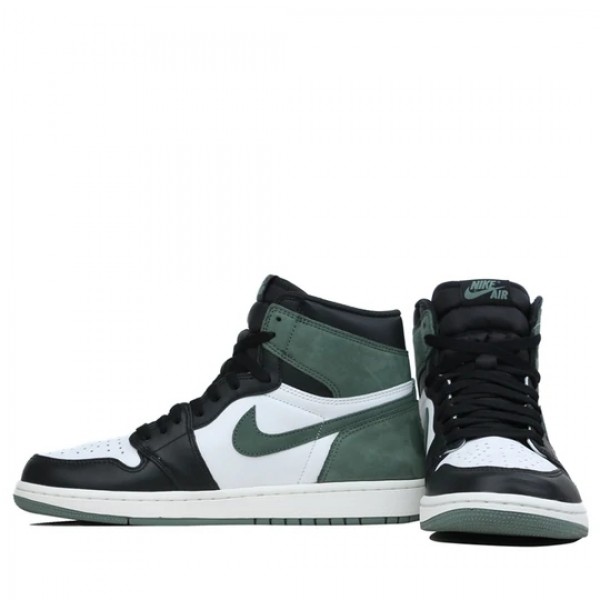 Nike Air Jordan 1 Retro High "Clay Green" Damen/Herren AJ1 Sneakers 555088-135