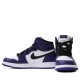 Nike Air Jordan 1 Retro High "Court Purple White" Damen/Herren AJ1 Sneakers 575441-500