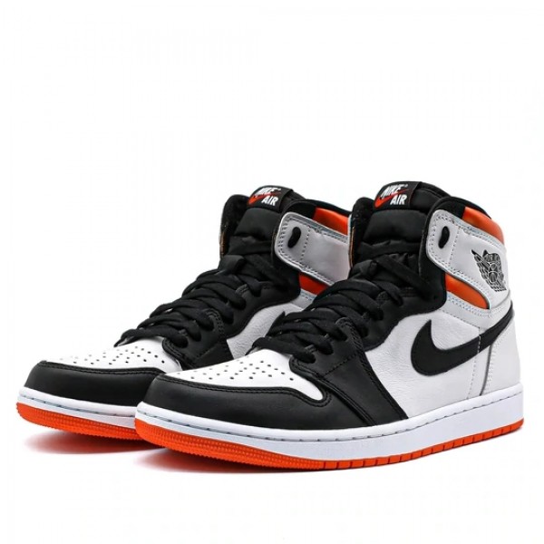 Nike Air Jordan 1 Retro High "Electro Orange" Damen/Herren AJ1 Sneakers 555088-180