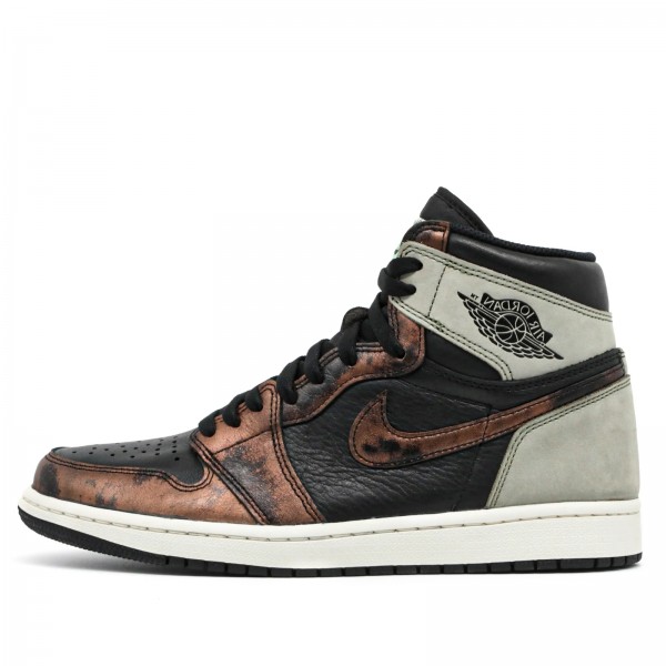 Nike Air Jordan 1 Retro High "Light Army Rust Shadow Patina" Damen/Herren AJ1 Sneakers 555088-033