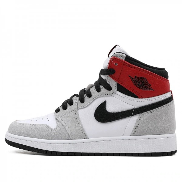 Nike Air Jordan 1 Retro High "Light Smoke Grey" Damen/Herren AJ1 Sneakers 575441-126