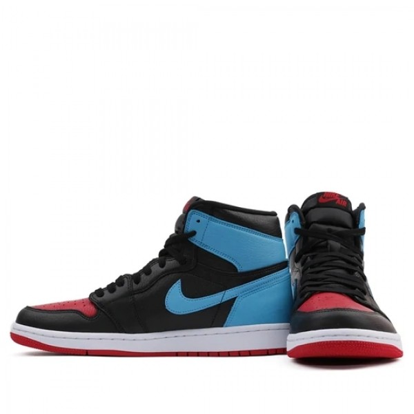 Nike Air Jordan 1 Retro High "NC to Chi Leather" Herren/Damen AJ1 Sneakers CD0461-046