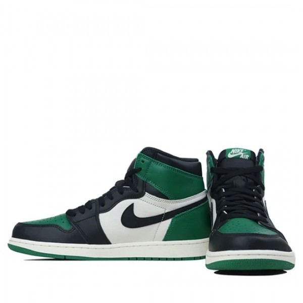 Nike Air Jordan 1 Retro High "Pine Green" Damen/Herren AJ1 Sneakers 555088-302