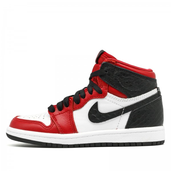 Nike Air Jordan 1 Retro High "Satin Snake Chicago" Damen/Herren AJ1 Sneakers CD0461-601