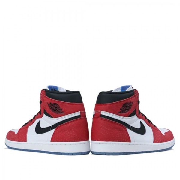 Nike Air Jordan 1 Retro High "Spider-Man Origin Story" Damen/Herren AJ1 Sneakers 555088-602