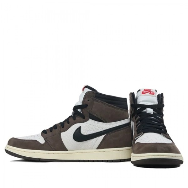 Nike Air Jordan 1 Retro High "Travis Scott" Herren/Damen AJ1 Sneakers CD4487-100