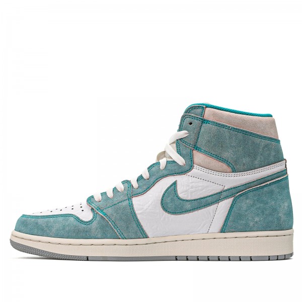 Nike Air Jordan 1 Retro High "Turbo Green" Damen/Herren AJ1 Sneakers 555088-311