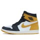 Nike Air Jordan 1 Retro High "Yellow Ochre" Herren/Damen AJ1 Sneakers 555088-109