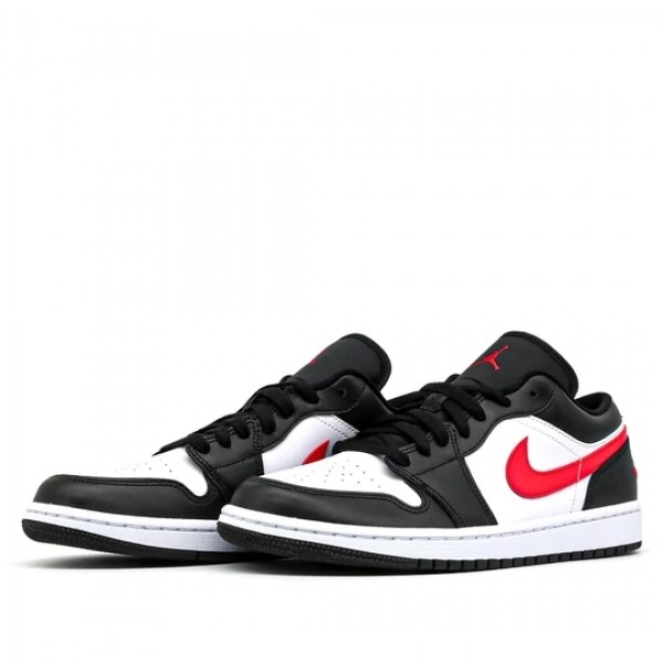 Nike Air Jordan 1 Low "Black Siren Red" Damen/Herren AJ1 Sneakers DC0774-004