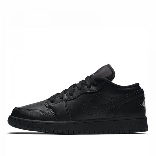 Nike Air Jordan 1 Low "Black" Damen/Herren AJ1 Sneakers 553560-006