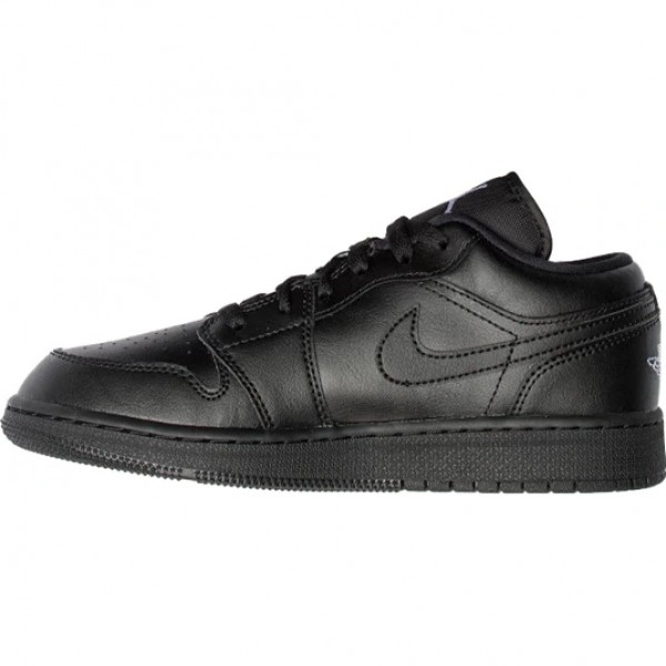 Nike Air Jordan 1 Low "Black" Damen/Herren AJ1 Sneakers 553560-006