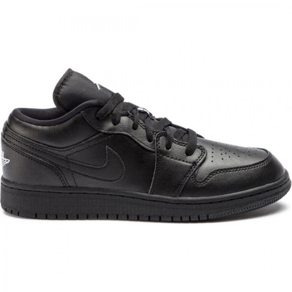 Nike Air Jordan 1 Low "Black" Damen/Herren AJ1 Sneakers 553560-006