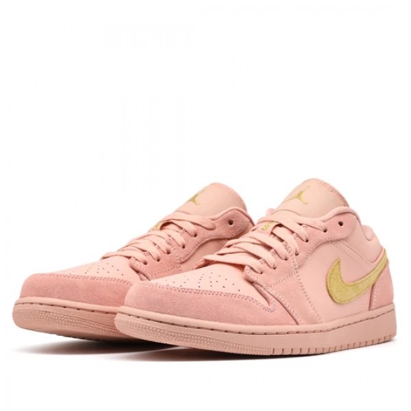 Nike Air Jordan 1 Low "Coral Stardust" Herren/Damen AJ1 Sneakers CJ9216-676