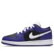 Nike Air Jordan 1 Low "Court Purple Black" Damen/Herren AJ1 Sneakers 553560-501