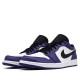 Nike Air Jordan 1 Low "Court Purple White" Herren/Damen AJ1 Sneakers 553558-500