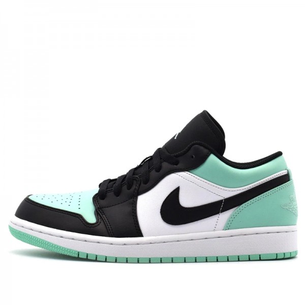 Nike Air Jordan 1 Low "Emerald Toe" Herren/Damen AJ1 Sneakers 553558-117