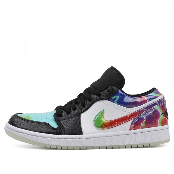 Nike Air Jordan 1 Low "Galaxy" Damen/Herren AJ1 Sneakers CW7309-090