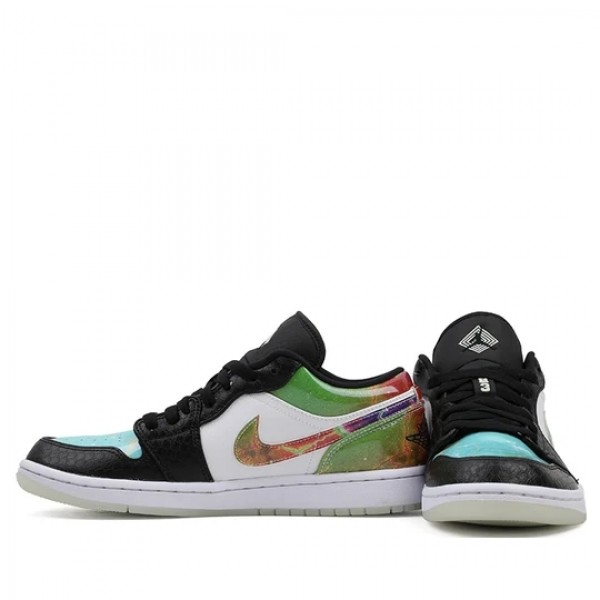 Nike Air Jordan 1 Low "Galaxy" Damen/Herren AJ1 Sneakers CW7309-090