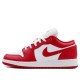 Nike Air Jordan 1 Low "Gym Red White" Damen/Herren AJ1 Sneakers 553560-611