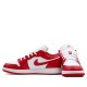 Nike Air Jordan 1 Low "Gym Red White" Damen/Herren AJ1 Sneakers 553560-611