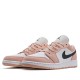 Nike Air Jordan 1 Low "Light Arctic Orange Pink" GS AJ1 Sneakers 553560-800