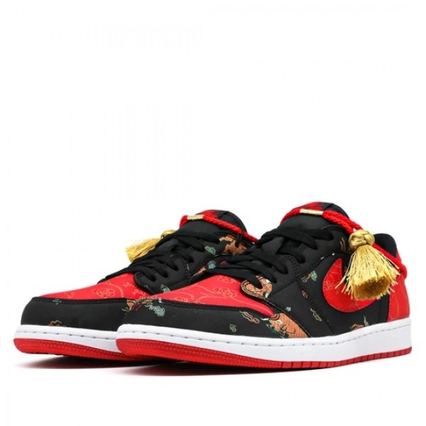 Nike Air Jordan 1 Low OG "Chinese New Year" Damen/Herren AJ1 Sneakers DD2233-001