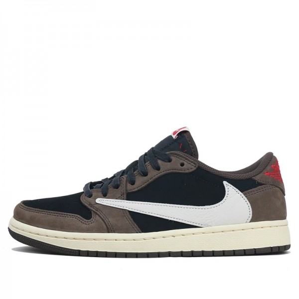 Nike Air Jordan 1 Low OG SP "Travis Scott" Herren/Damen AJ1 Sneakers CQ4277-001