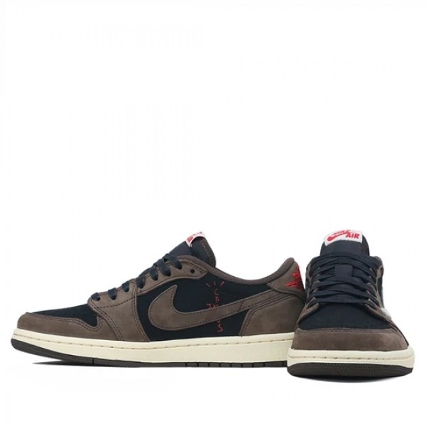 Nike Air Jordan 1 Low OG SP "Travis Scott" Herren/Damen AJ1 Sneakers CQ4277-001