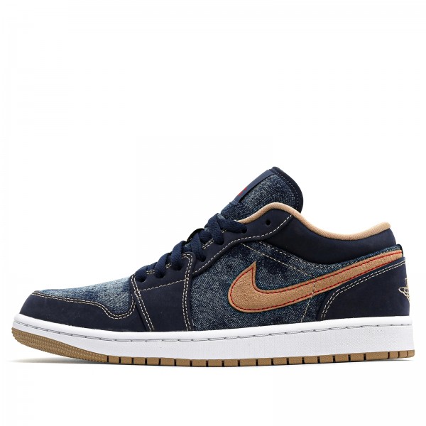 Nike Air Jordan 1 Low SE "Denim" Herren AJ1 Sneakers DH1259-400