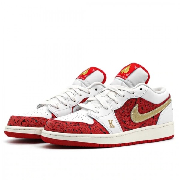 Nike Air Jordan 1 Low "Spades" Herren/Damen AJ1 Sneakers DJ5186-100