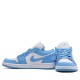 Nike Air Jordan 1 Low "UNC" Herren/Damen AJ1 Sneakers AO9944-441