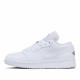 Nike Air Jordan 1 Low "White" Damen/Herren AJ1 Sneakers 553560-101