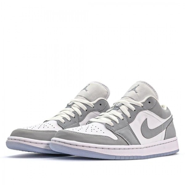 Nike Air Jordan 1 Low "Wolf Grey" Herren/Damen AJ1 Sneakers DC0774-105