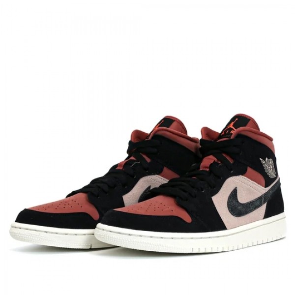 Nike Air Jordan 1 Mid "Canyon Rust" Damen/Herren AJ1 Sneakers BQ6472-202