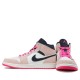 Nike Air Jordan 1 Mid "Crimson Tint" Damen/Herren AJ1 Sneakers 852542-801