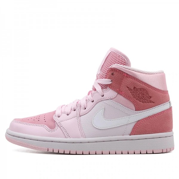 Nike Air Jordan 1 Mid "Digital Pink" Damen AJ1 Sneakers CW5379-600