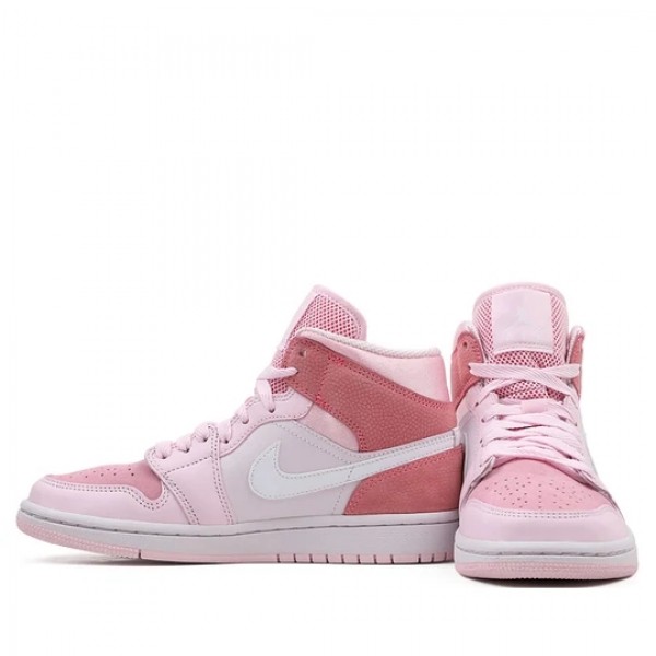 Nike Air Jordan 1 Mid "Digital Pink" Damen AJ1 Sneakers CW5379-600