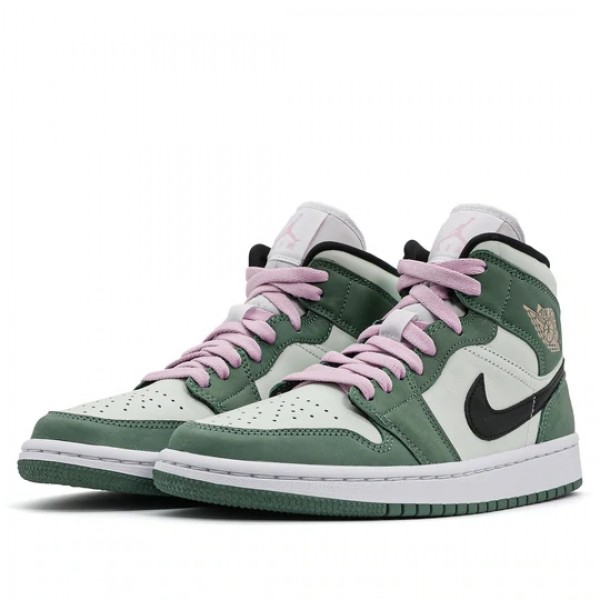 Nike Air Jordan 1 Mid "Dutch Green" Herren/Damen AJ1 Sneakers CZ0774-300