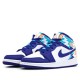 Nike Air Jordan 1 Mid "Geometric Print" Herren/Damen AJ1 Sneakers 555112-105