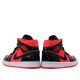 Nike Air Jordan 1 Mid "Hot Punch Black" Damen/Herren AJ1 Sneakers BQ6472-600