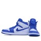 Nike Air Jordan 1 Mid "Hyper Royal" Herren/Damen AJ1 Sneakers 554724-114