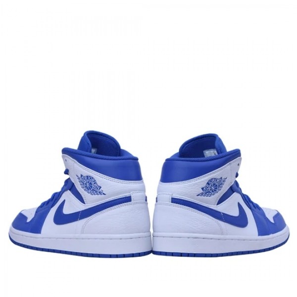 Nike Air Jordan 1 Mid "Hyper Royal" Herren/Damen AJ1 Sneakers 554724-114