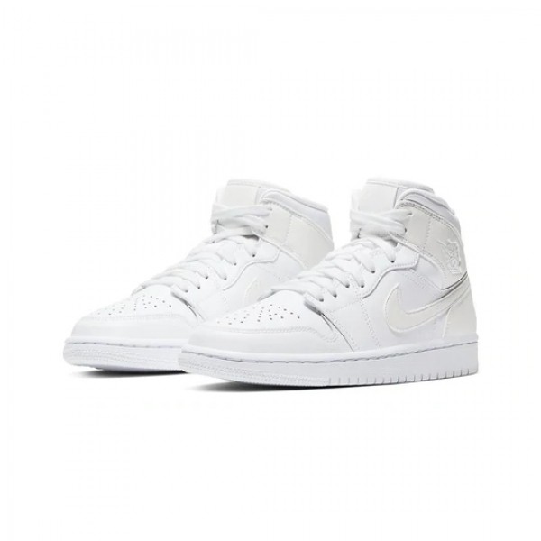 Nike Air Jordan 1 Mid "Ivory White" Damen AJ1 Sneakers BQ6472-112