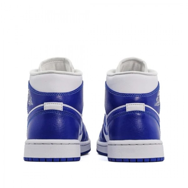 Nike Air Jordan 1 Mid "Kentucky Blue" Herren/Damen AJ1 Sneakers BQ6472-104