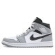 Nike Air Jordan 1 Mid "Light Smoke Grey Anthracite" Damen/Herren AJ1 Sneakers 554724-078