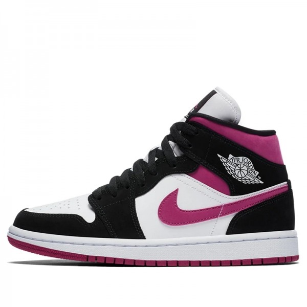 Nike Air Jordan 1 Mid "Magenta" Herren/Damen AJ1 Sneakers BQ6472-005