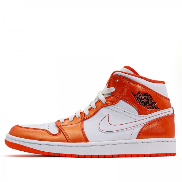 Nike Air Jordan 1 Mid "Metallic Orange" Damen/Herren AJ1 Sneakers DB2822-107